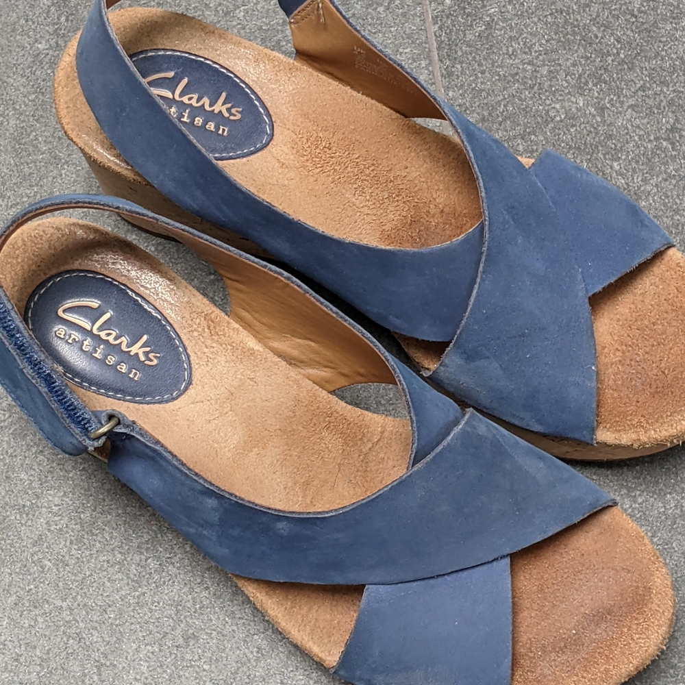 Clarks platform sandals 7 - Picture 6 of 6